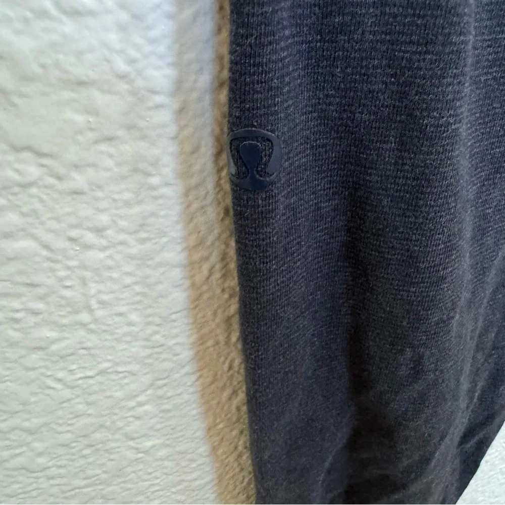 Lululemon- Heathered Navy/Grey High Rise Leggings
